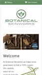 Mobile Screenshot of botanicalskinworks.com